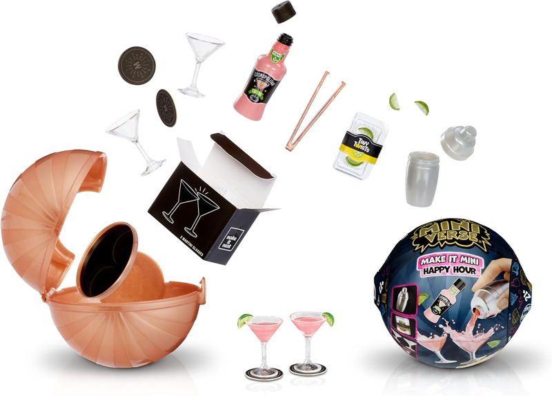Make It Mini Happy Hour Mini Collectibles - Mga'S Miniverse, Blind Packaging, DI