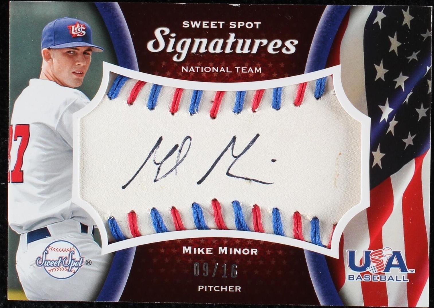 2008 Sweet Spot - Mike Minor #USA-MM