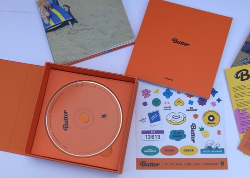 Butter【Peaches Ver.】 BTS - BTS [ BUTTER ] Album [ CREAM + PEACHES ] 2 VER FULL