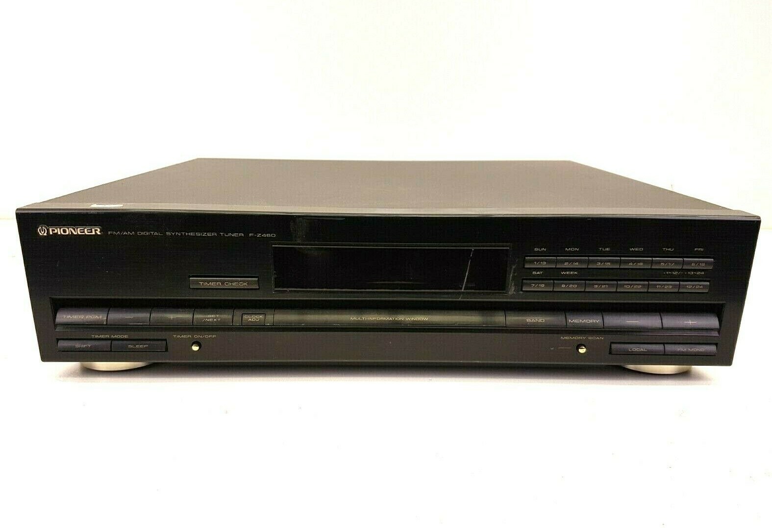PIONEER RADIO TUNER HIFI STEREO F-Z460 HOME THEATRE FM/AM PIONEER RADIO TUNER HIFI STEREO F-Z460 HOME THEATRE FM/AM