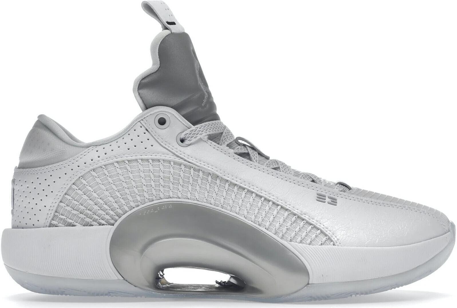 Jordan 35 Low White Metallic Silver for Sale | Authenticity Jordan 35 Low White Metallic Silver for Sale | Authenticity