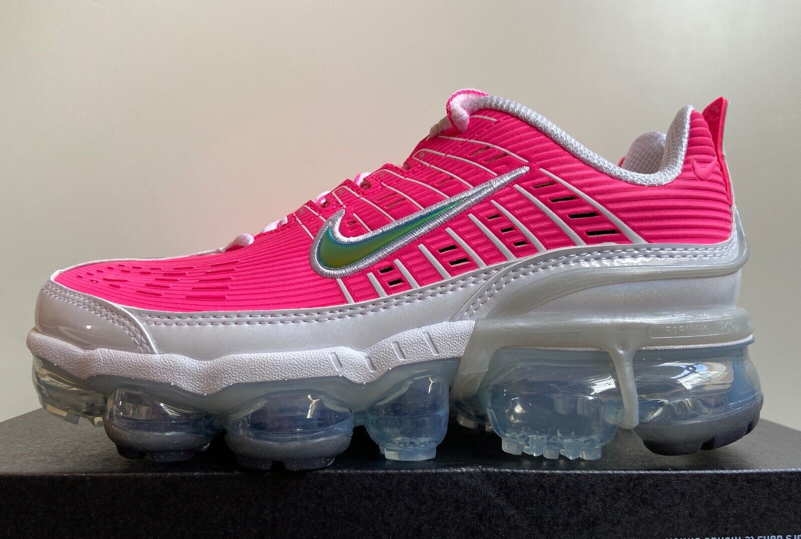Nike Air Vapormax 360 Hyper Pink Black White CK9670-600 Nike Air Vapormax 360 Hyper Pink Black White CK9670-600