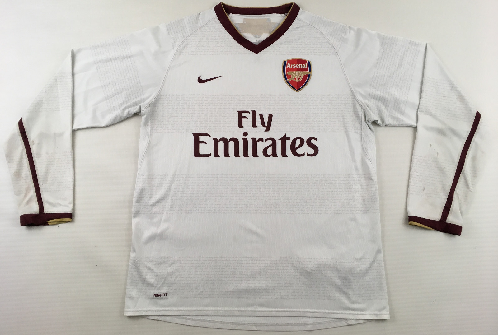 クロム【人気！07-08 Arsenal ユニフォーム レア 希少 S