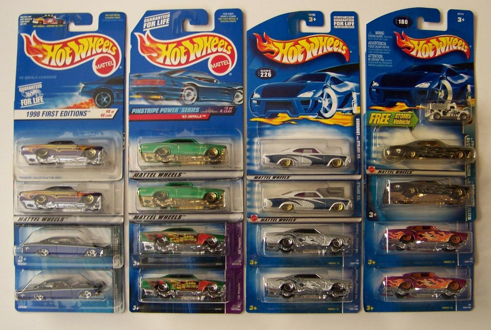 ホットウィール インパラ 2台セット 65 1965 Chevy Impala Hot Wheels '65 Chevy Impala Choice Lot | 2 Cars per Lot | eBay