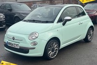 2014 Fiat 500 1.2 8V Cult Hatchback 3dr Petrol Manual Euro 6 (s/s) (69 bhp) HATC