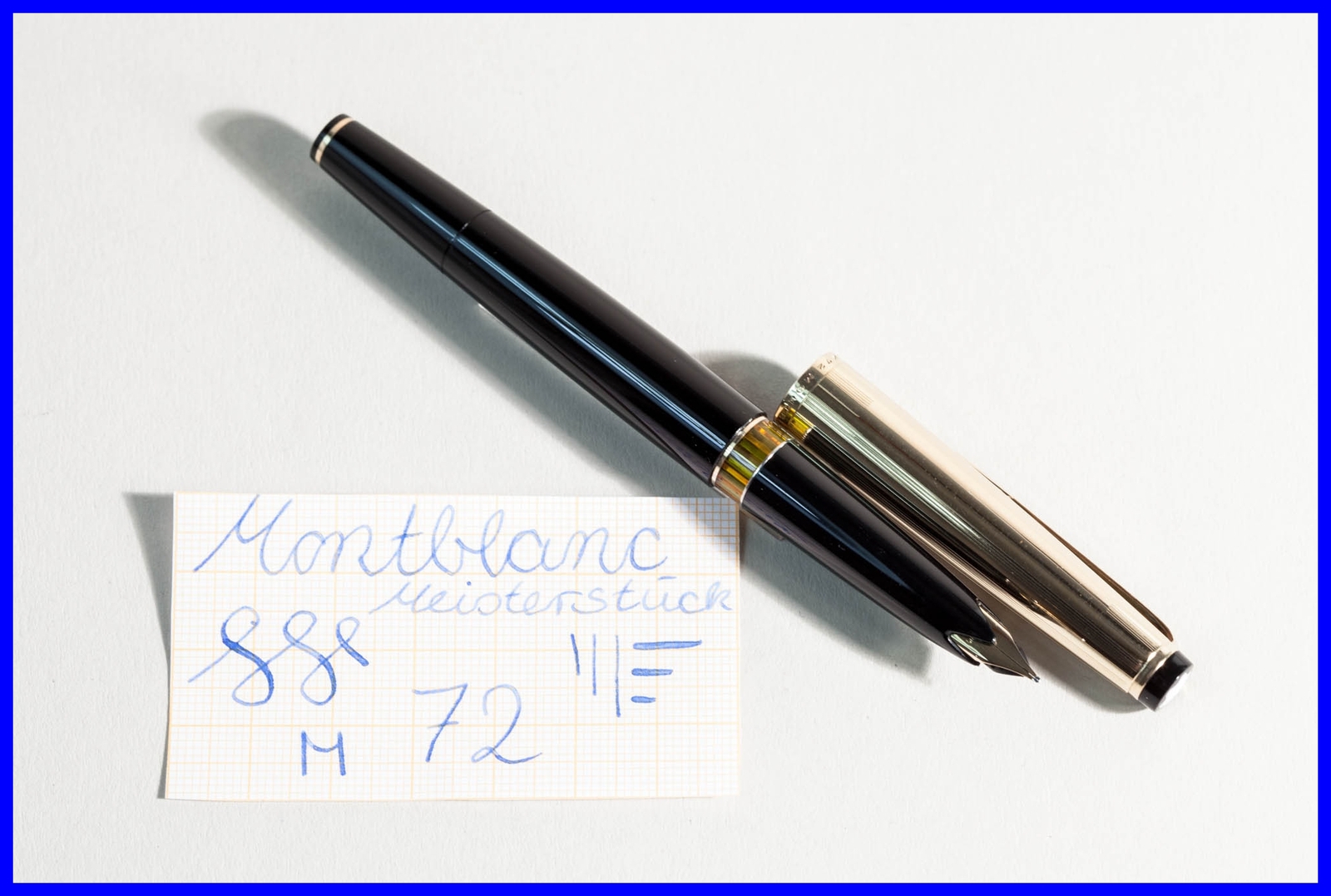 モンブラン　Mont Blanc 642n masterpiece MONTBLANC MASTERPIECE 642N FOUNTAIN PEN - YouTube