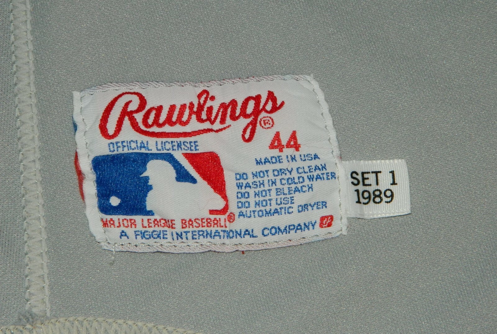 1989 Steve Lyons (Set 1) Game Worn Chicago White Sox Road Jersey #12