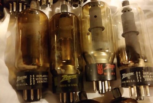 Vintage RCA Sylvania ZENITH 6BK4C/6EL4 Radio Reguator Ham Radio Tubes (11)