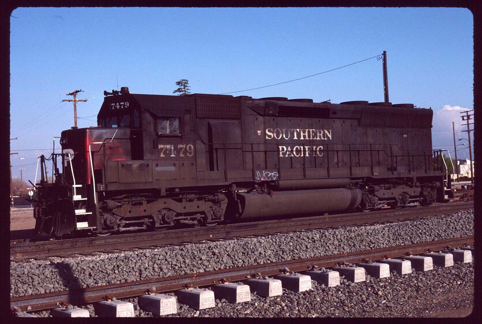 SUNページ Original Rail Slide - SP Southern Pacific 7479 Palmdale CA 3