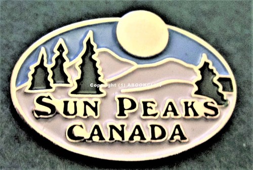 SKI SUN PEAKS PIN ( WAS TOD MOUNTAIN) SKIING B.C. INTERIOR Pin