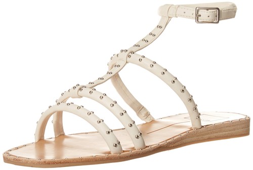 

Dolce Vita Женские сандалии на плоской подошве Kole Off White с шипами Stella 37,5 евро США 7,5, Off white studded stella