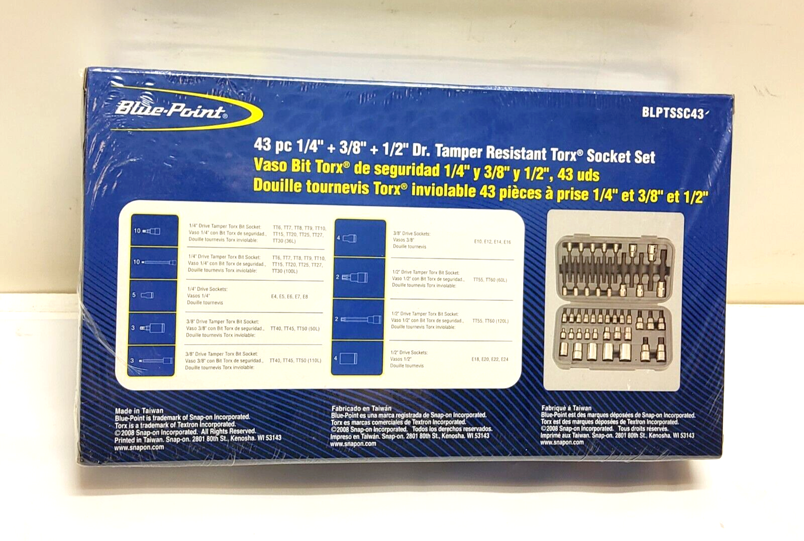 NEW Blue-Point BLPTSSC43 1/4