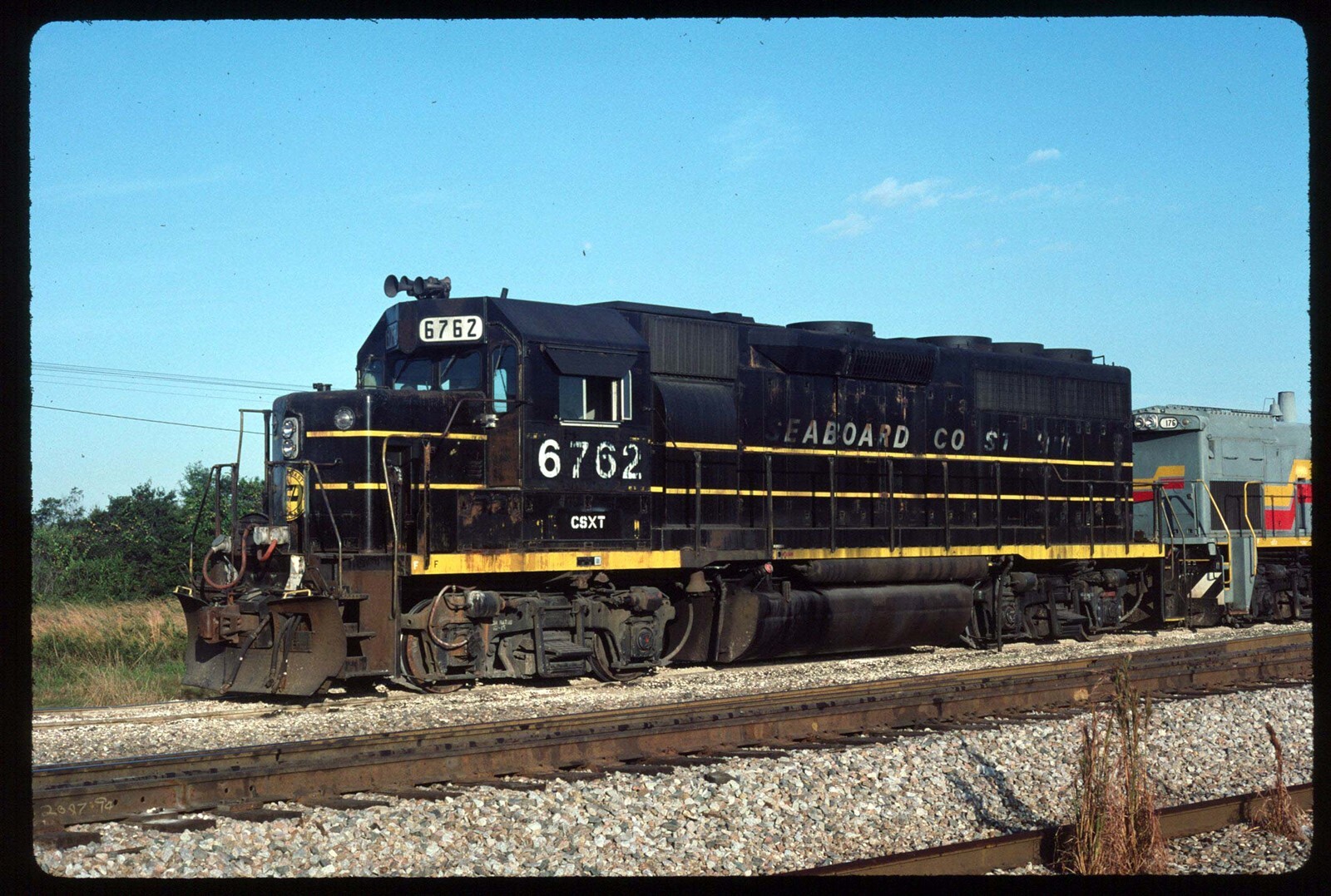 Original Rail Slide - CSXT 6762 Taft FL 11-8-1987 | eBay
