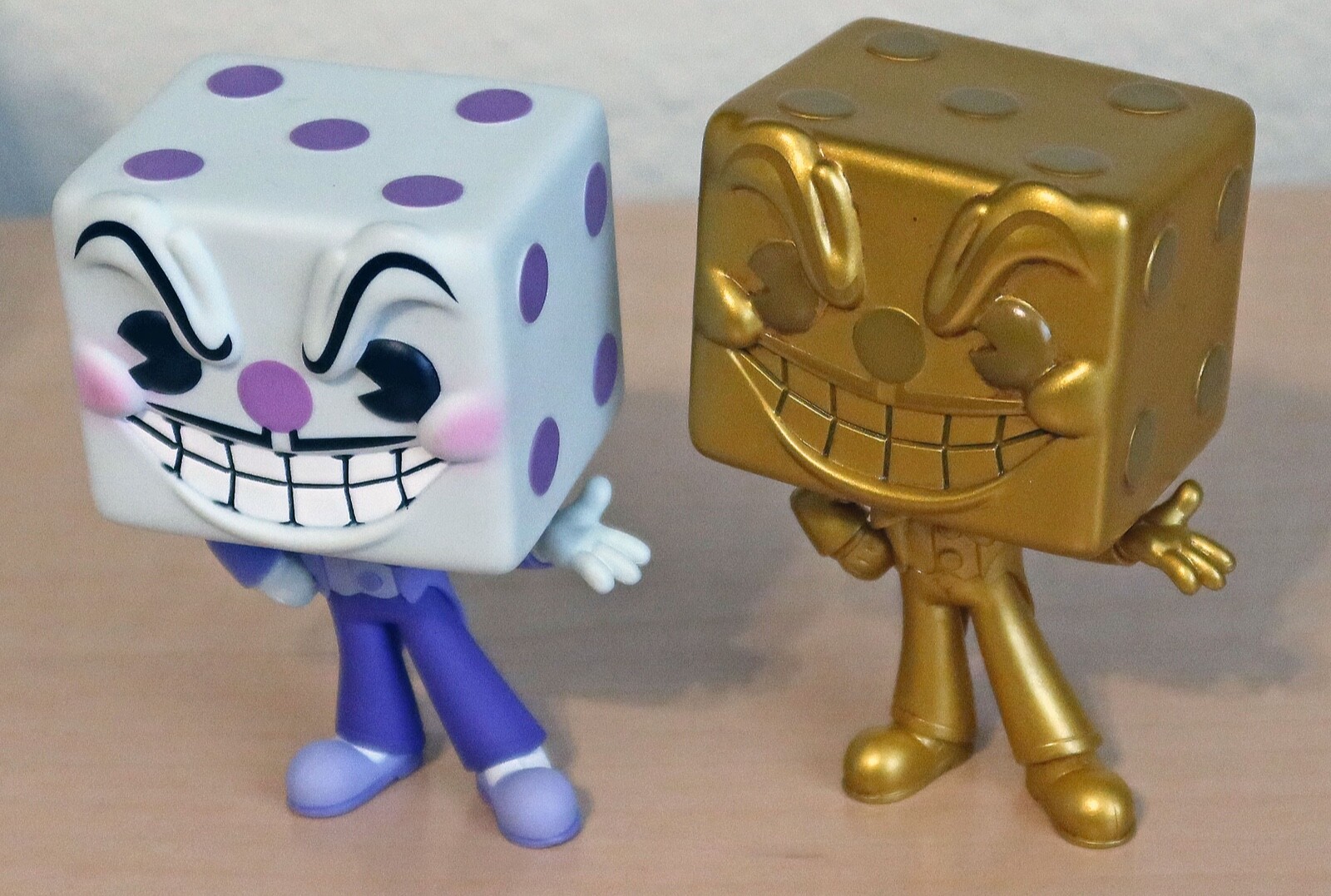 Funko POP! Games Cuphead King Dice 313 + King Dice Gold Funko POP! Games Cuphead King Dice 313 + King Dice Gold