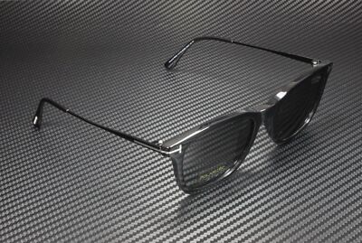 Pre-owned Tom Ford Arnaud-02 Ft0625 01d Shiny Black Smoke Polarized 53 Mm Men's Sunglasses In Gray