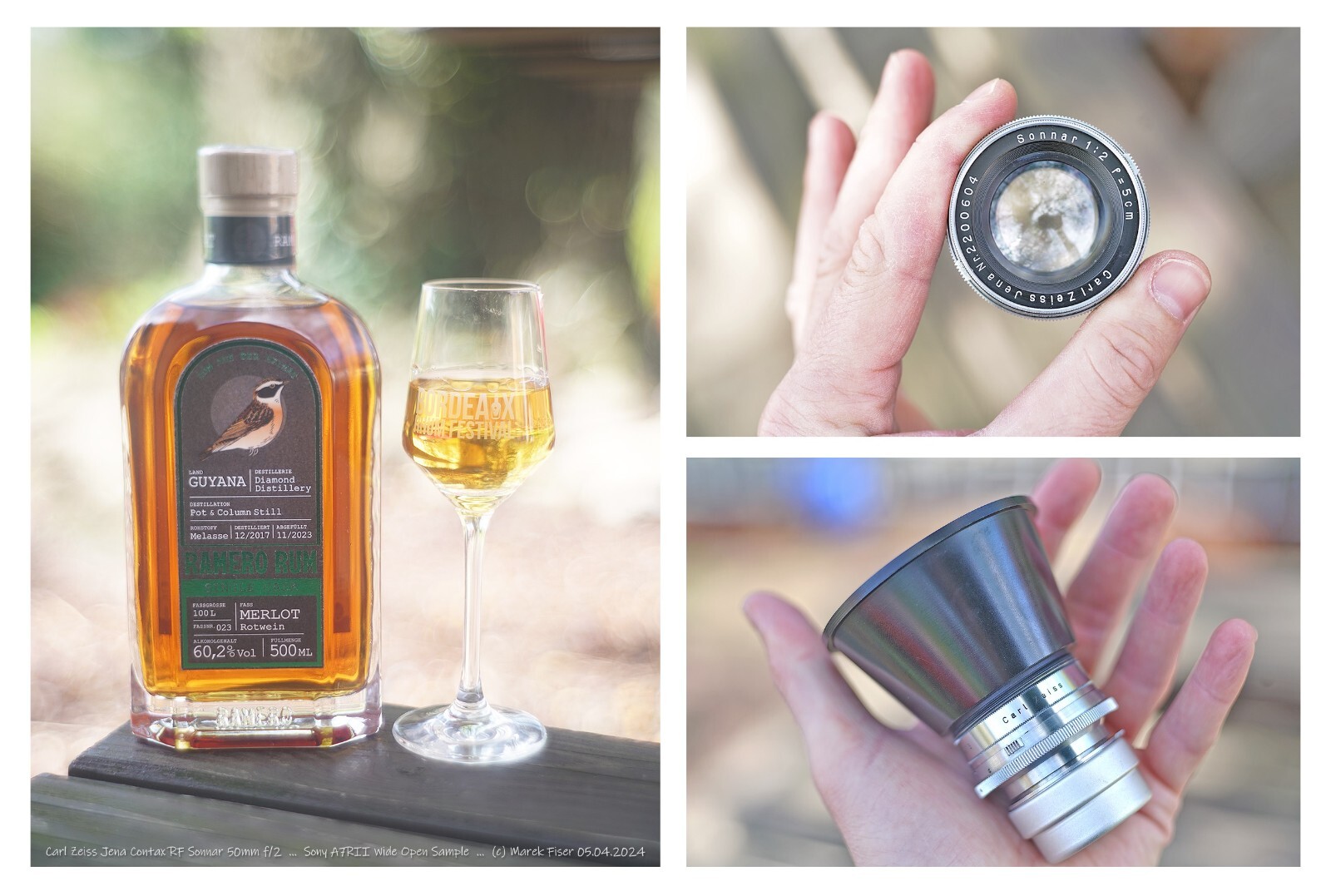 Carl Zeiss Jena Sonnar 50mm (5cm) f/2 Zeiss Ikon Contax