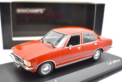 Vehicle Model 1:43 Scale Opel Rekord Minichamps Diecast Collection