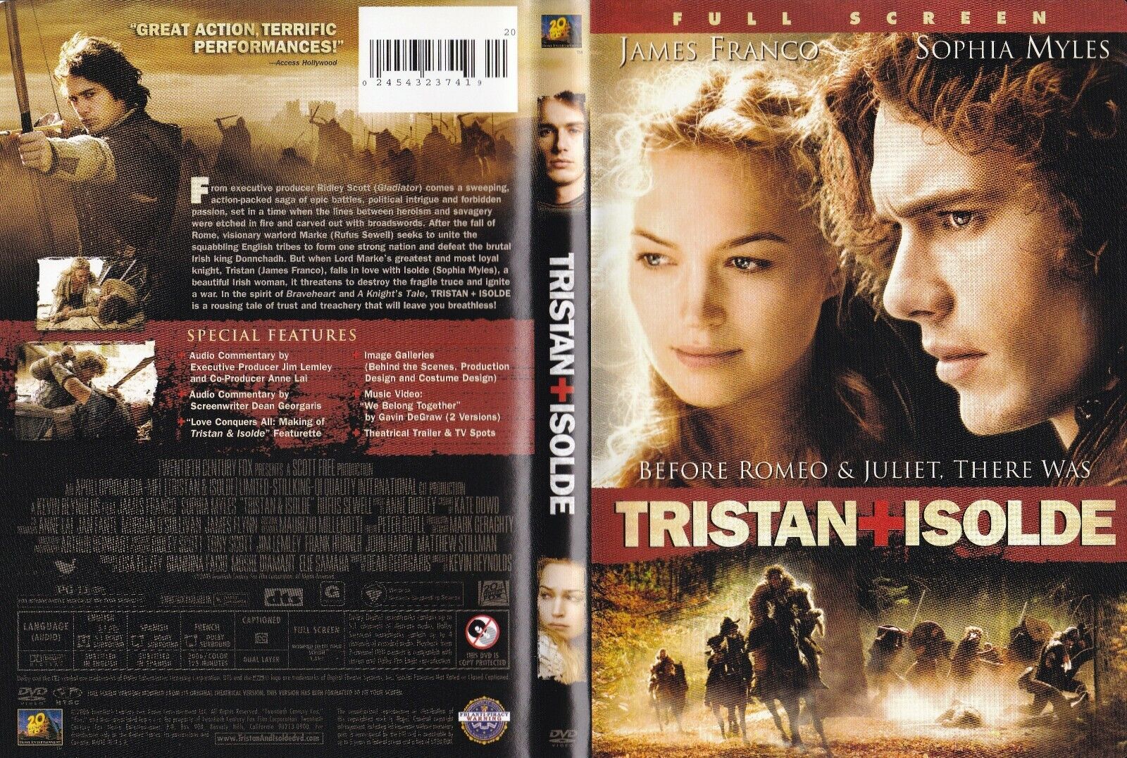 メーカー直売所 (Fullscreen Isolde & Tristan DVD, Sophia Franco, James 2009) その他