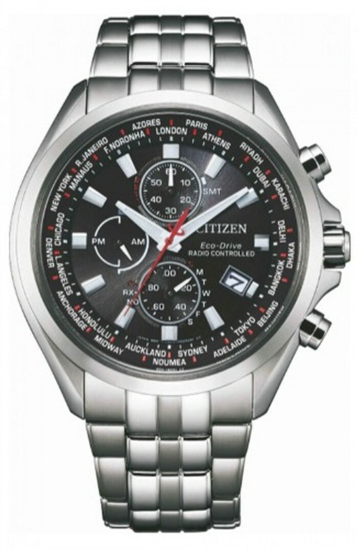 Pre-owned Citizen Watches Eco-drive At8200-87e