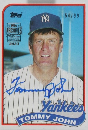 2023 Topps Archives Signature Series - Tommy John #89T-359