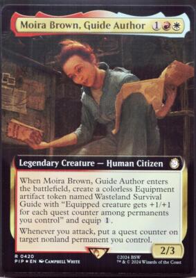 Moira Brown, Guide Author - 420 Extended Foil MTG Fallout