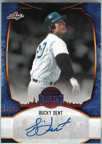 2024 Leaf a Bronx Legacy - Bucky Dent #BA-BD1