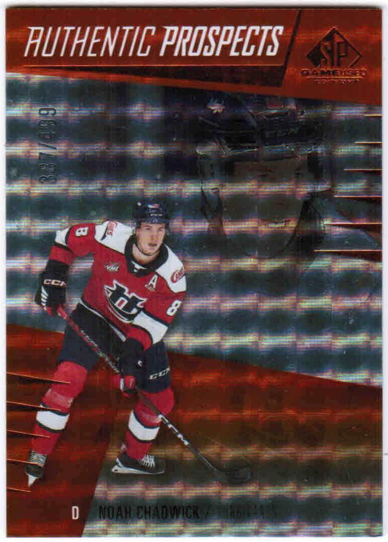 2023-24 Upper Deck SP Game Used CHL Edition - Noah Chadwick #35