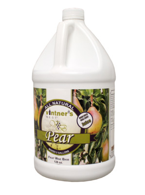 VINTNER'S BEST  PEAR FRUIT WINE BASE 128 OZ (1 GALLON)