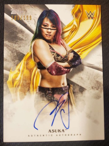 99枚限定 Impeccable WWE ASUKA 明日華 直筆サインカード Amazon.com: 2021 Topps WWE #99 Asuka Officially Licensed