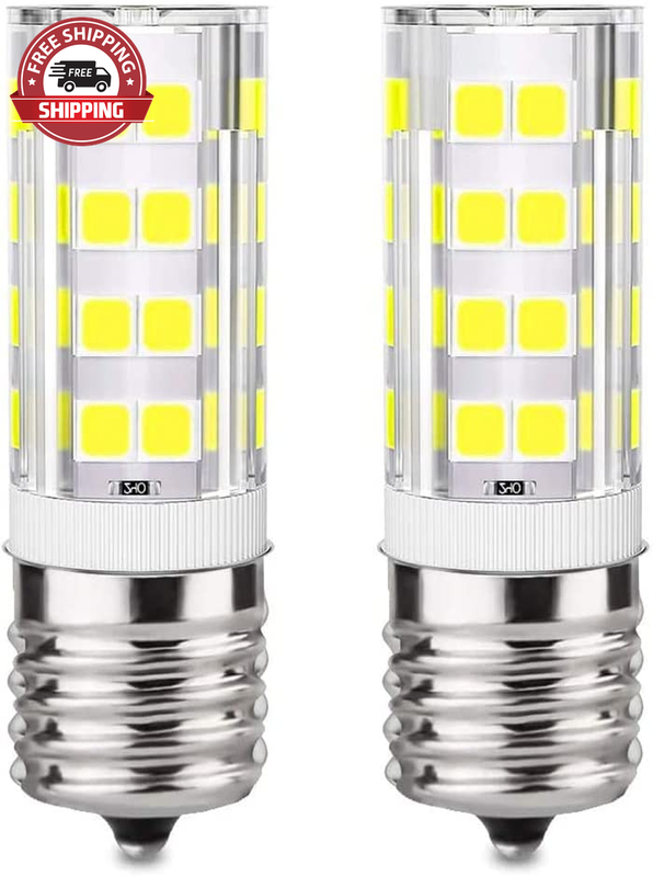 KINDEEP Ceramic E17 LED Bulb for Microwave Oven Appliance, 40W Halogen Bulb Equi