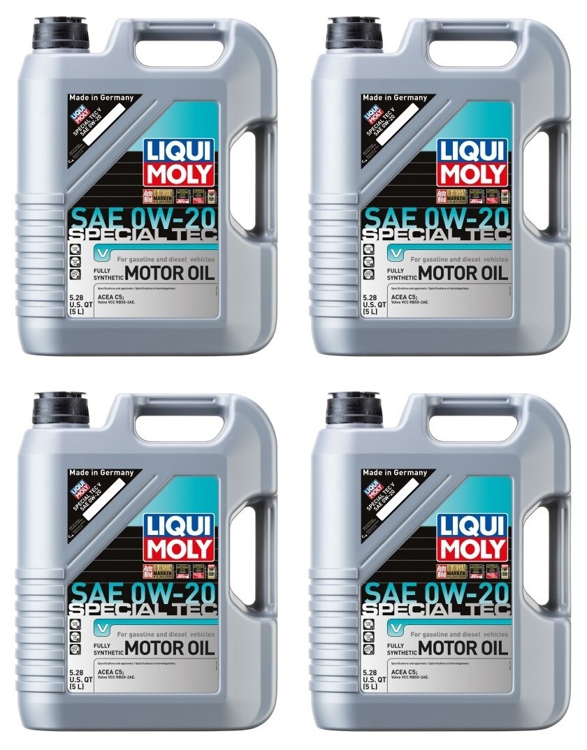 LIQUI MOLY 0W-20 エンジンオイル 5L LIQUI MOLY 5L Special Tec V Motor Oil 0W-20 - Walmart.com