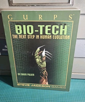 Gurps Bio-Tech Steve Jackson Games RPG softcover Edition