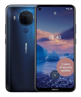 Nokia 5.4 TA-1337 Blu 4GB/65GB 16,2cm (6,39Zoll) 48MP Ki Android Smartphone