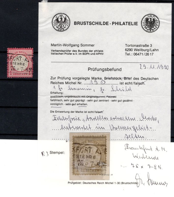 Dr-Brustschild 19 Mit Fremdentwertung Kreuzergebiet Bpp (Ba4535