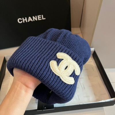 New Cashmere Beanie Blue Classic
