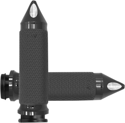 Avon TBW 1-1/2'' Medium Spiked Motorcycle Grips 08-23 Harley Touring Softail FXSB