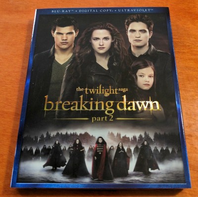 The Twilight Saga Breaking Dawn Part 2 Blu-ray Kristen Stewart  Robert Pattinson