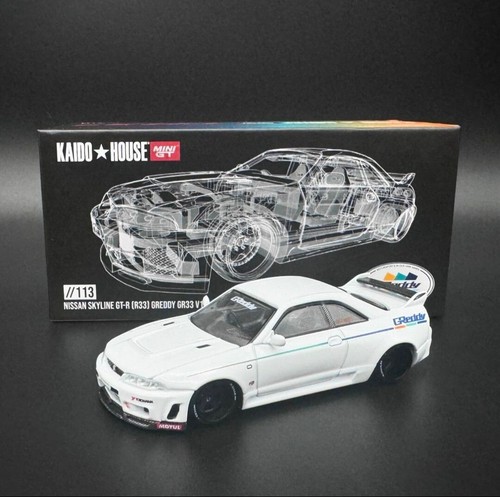 ミニカー NISSAN SKYLINE GT-R Nur One of 1000pcs. Preorder) Mini GT 1:64 Nissan Skyline GT-R (R34) V-Spec II