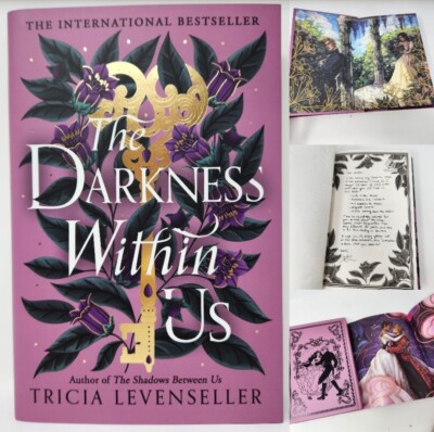 FairyLoot The Darkness Within Us by Tricia Levenseller w Author Letter, Reversib