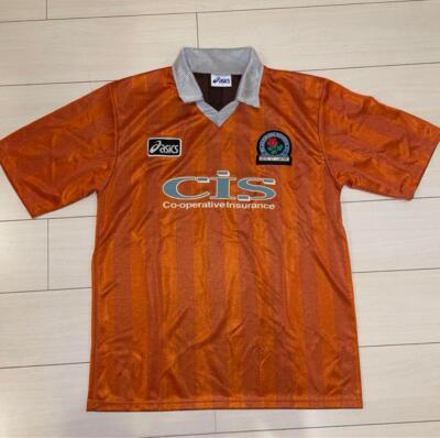 ASICS スチュアート・リプリー ブラックバーン ホーム サッカーシャツ Football shirt soccer Blackburn Rovers Home 1994/1995 Asics