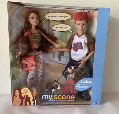 2003 Mattel My Scene Out & About Chelsea & Hudson C5281/C3729 NRFB