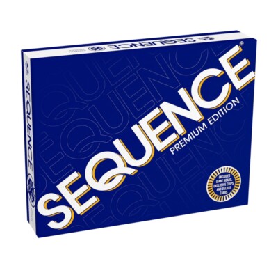 New! Goliath Sequence Board Game Premium Edition Ages 7+, 2-12 players