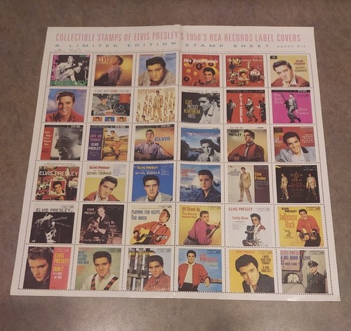 エルビスプレスリー記念スタンプ Elvis Presley Named 'Music Icon' With Postal Service
