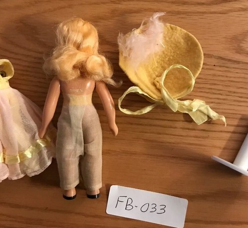 Nancy Ann Storybook Doll Plastic Frozen Legs Vintage No Box