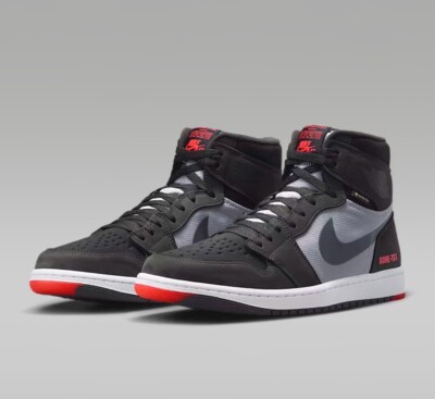Size 11 - Air Jordan 1 Element GORE-TEX High Black Infrared