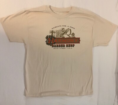 WALT DISNEY WORLD HARMONY BARBER SHOP T-SHIRT SIZE XL LIMITED EDITION NEW