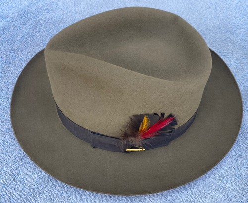 Royal Stetson Hat Bark Color TF22101223 Size 7-1/8 R Size 57