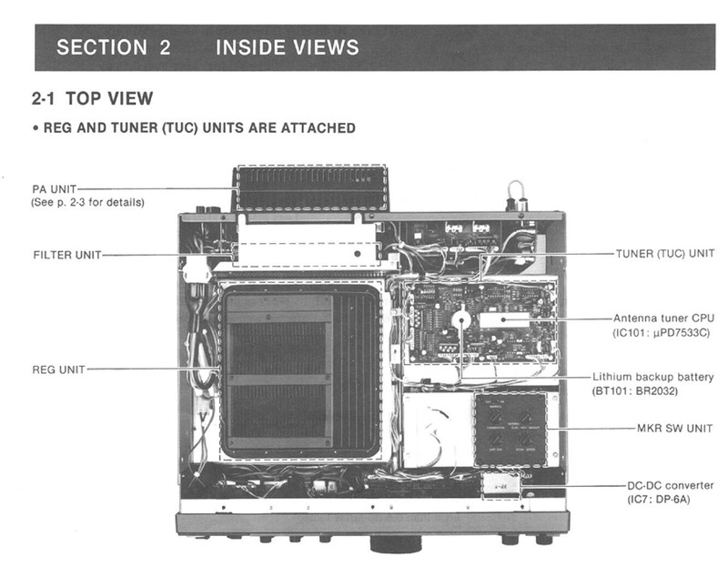ICOM IC-765 USER & SERVICE MANUAL on CD-ROM (PARTS, DIAGRAMS