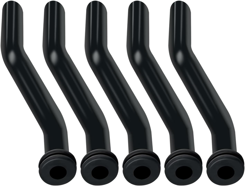 5Pcs Vacuum Hoses 596163 593998, 797408 3 Inch, Black for B & S