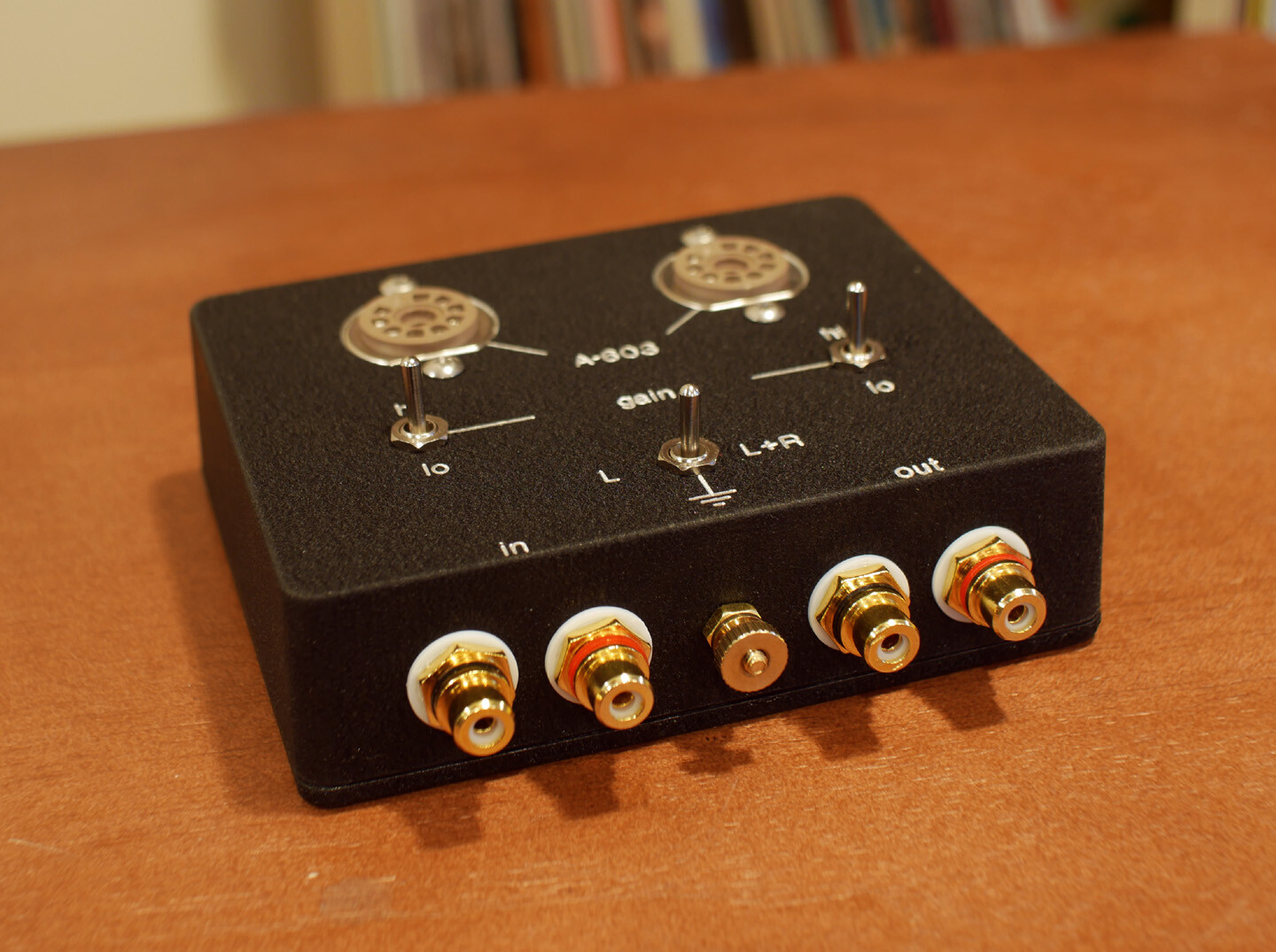 Moving Coil Phono Step Up box for Sansui A-603 9 pin plug-in